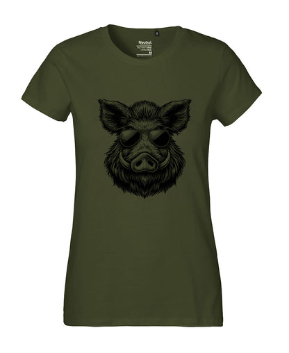 Damen T-Shirt Classic «Vegetarier»
