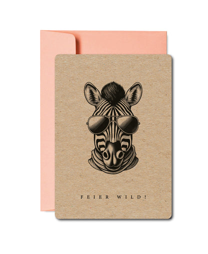 Grusskarten «Wildlife Tiere»